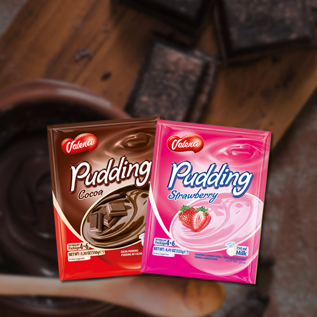 Valenci puding çeşitleri