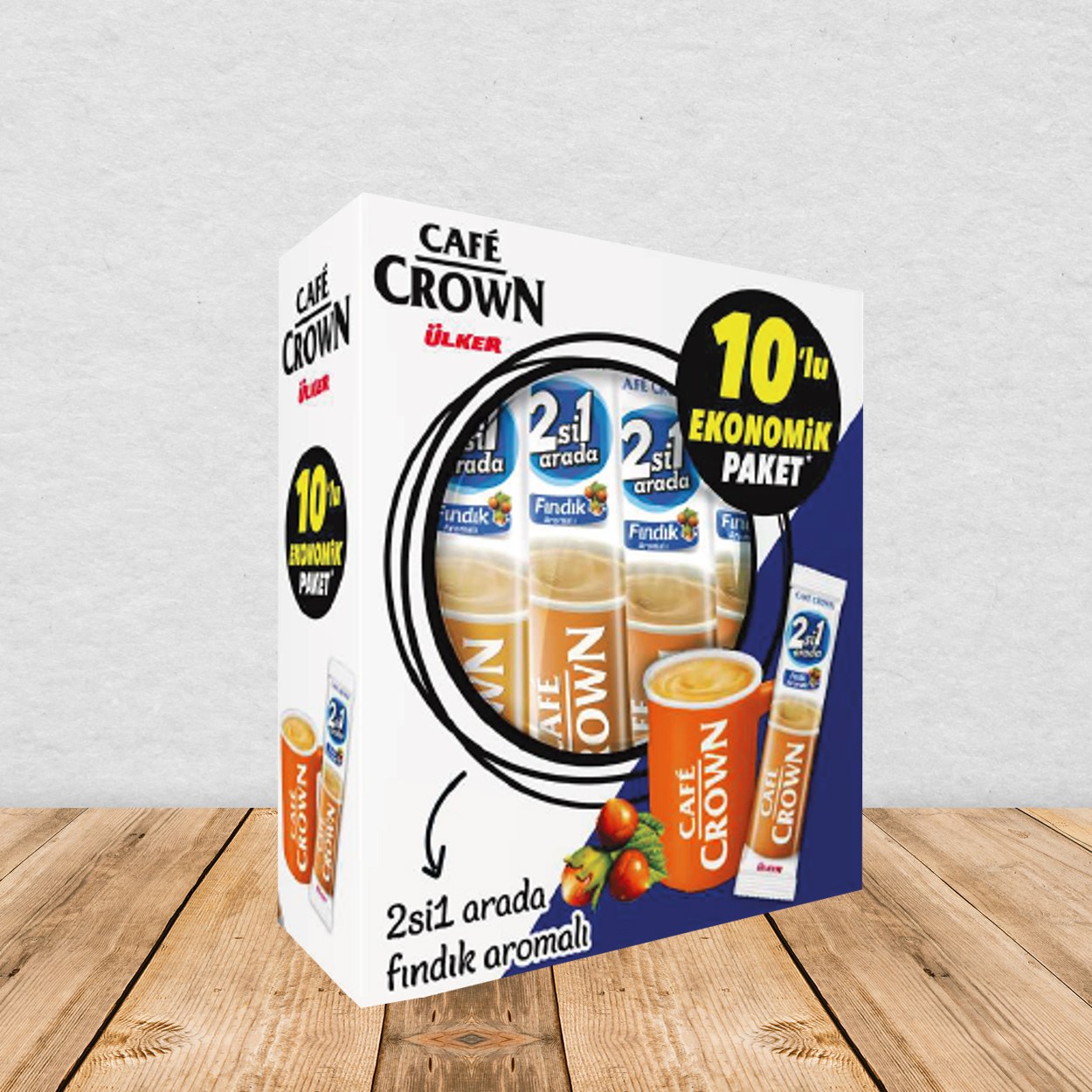 2’si 1 Arada Kahve (10’lu Fındık Aromalı)