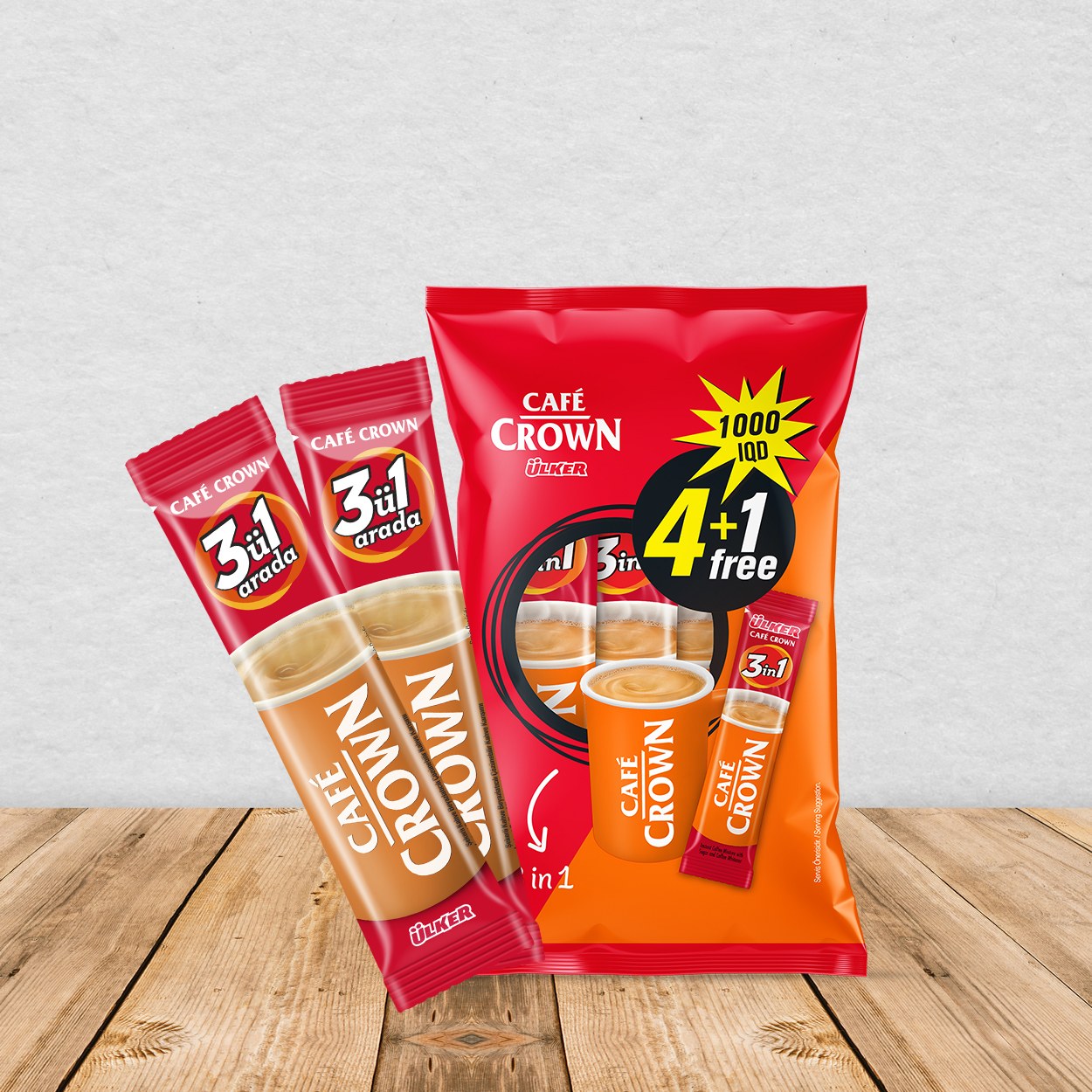 3’ü 1 Arada Kahve (5’li)
