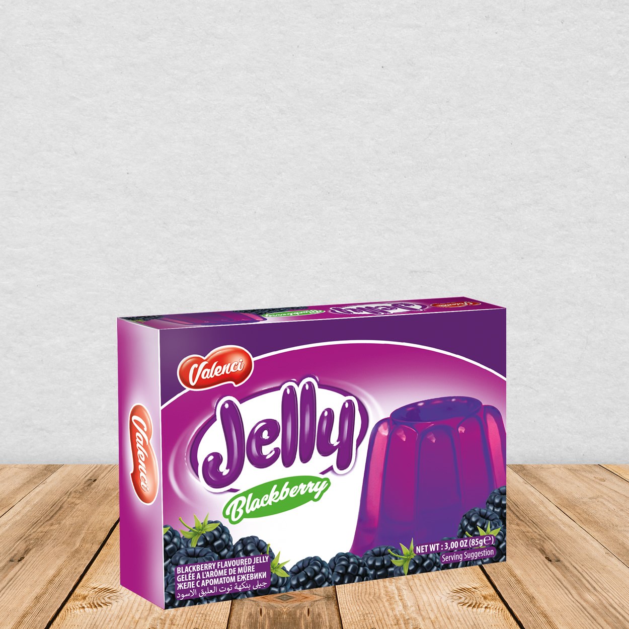 Böğürtlen Aromalı Jöle