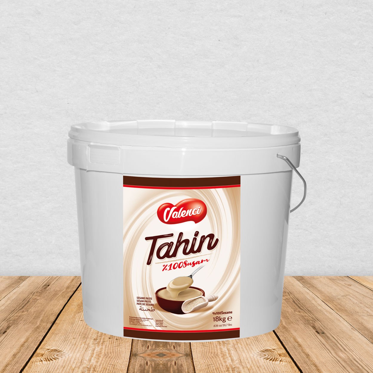 Plastik Kova Tahin (18kg.)