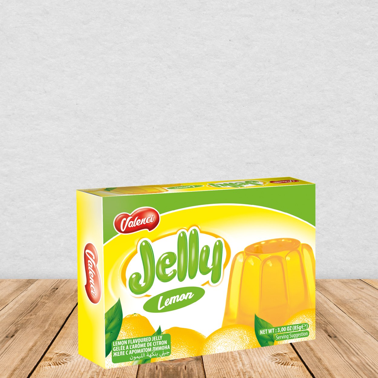 Limon Aromalı Jöle