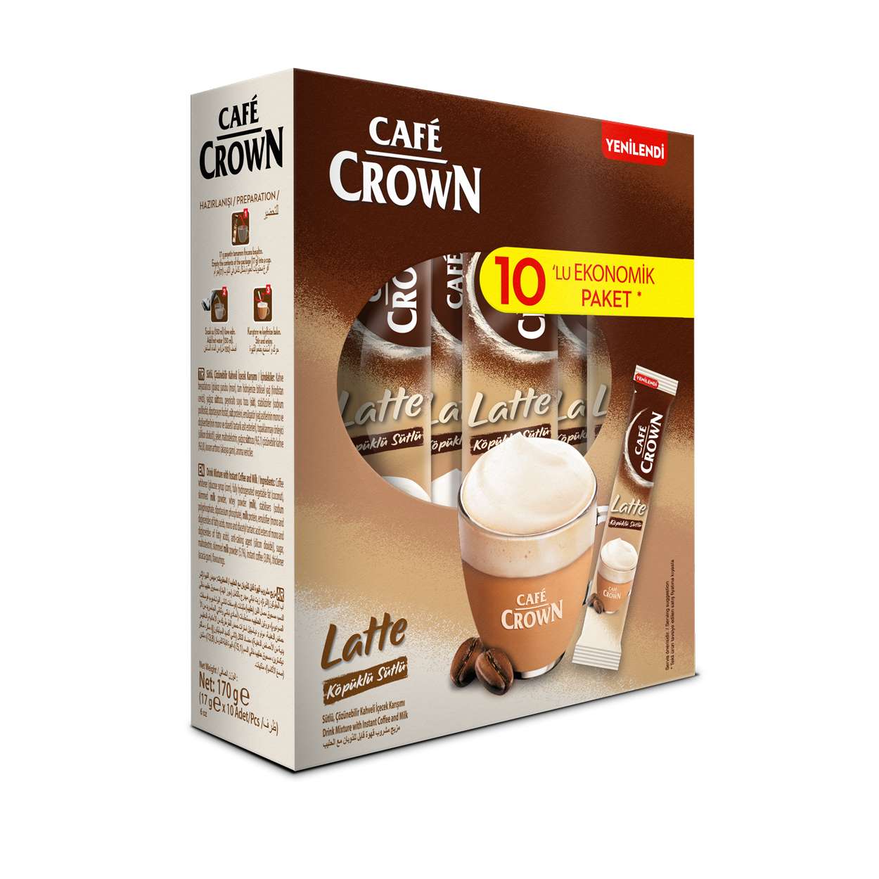 Cafe Crown Latte – 17G-KUTU