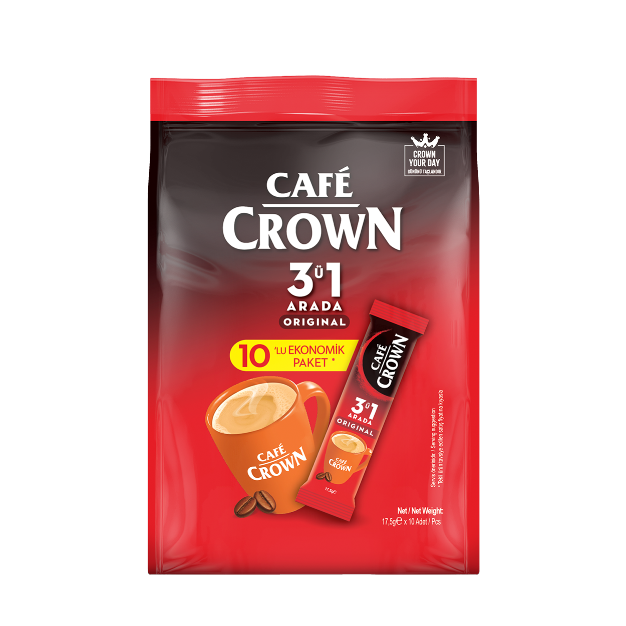 Cafe Crown 3’ü 1 Arada Kahve – 17.5G-PAKET
