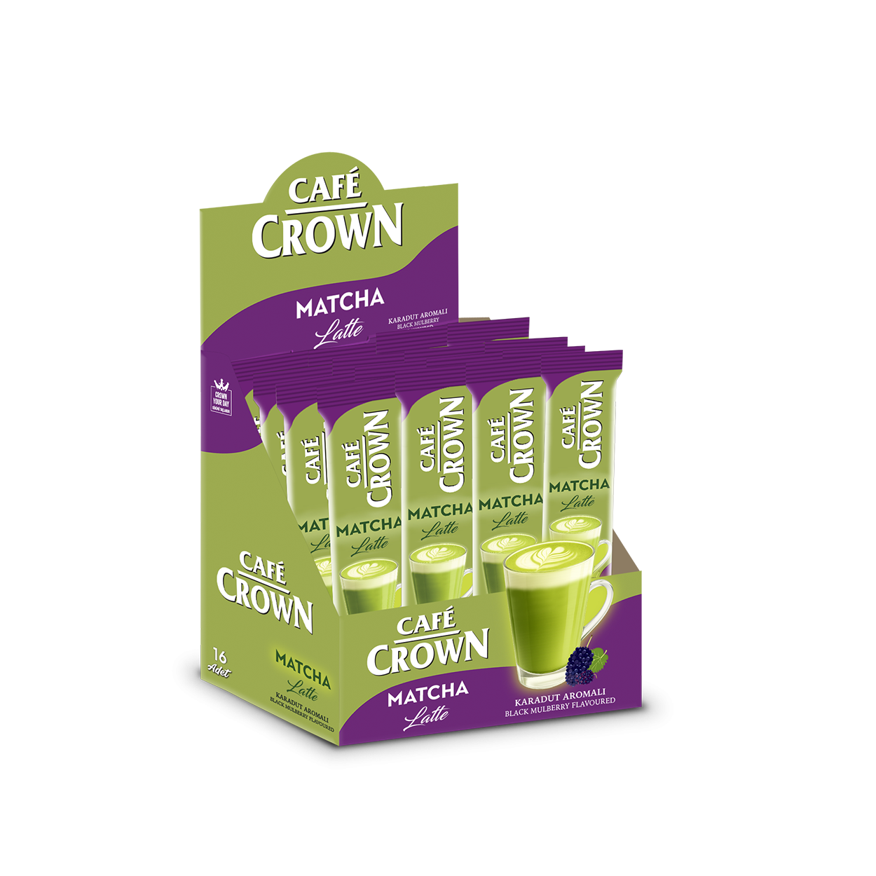 Cafe Crown Matcha – KARADUT AROMALI 8G