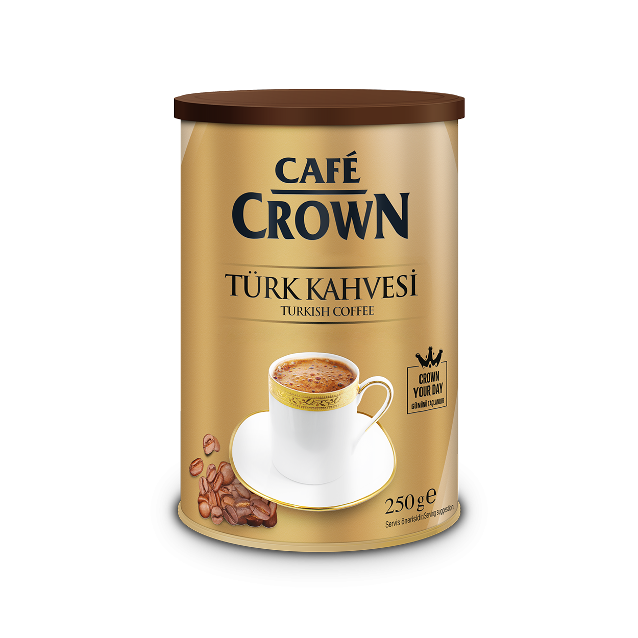 Cafe Crown Türk Kahvesi – 250G-TENEKE