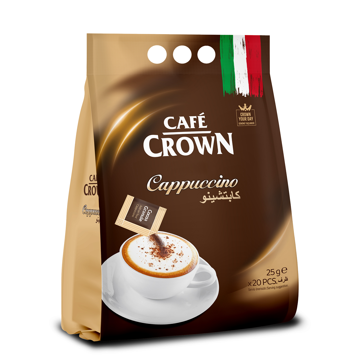 Cafe Crown Cappuccino – 25G PAKET