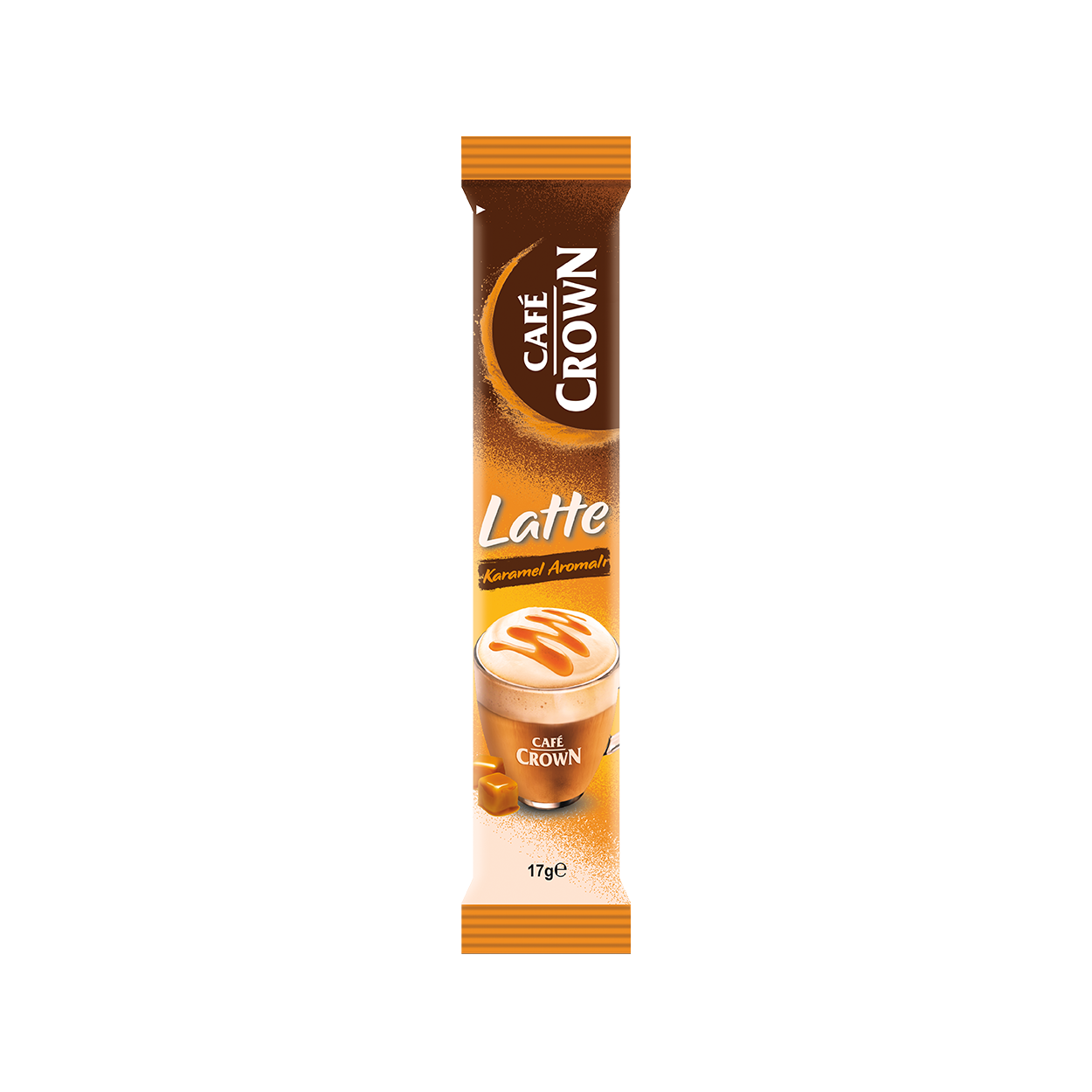 Cafe Crown Latte – 17G CARAMEL LATTE-DISPLAY