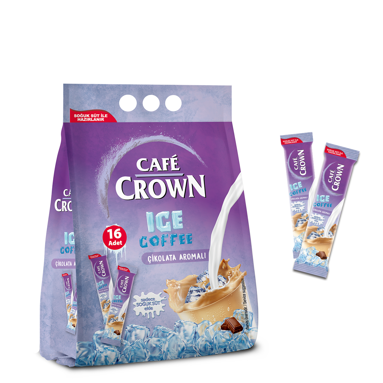 Cafe Crown Soğuk Kahve – 10,5G CHOCOLATE FLAVOURED-PAKET