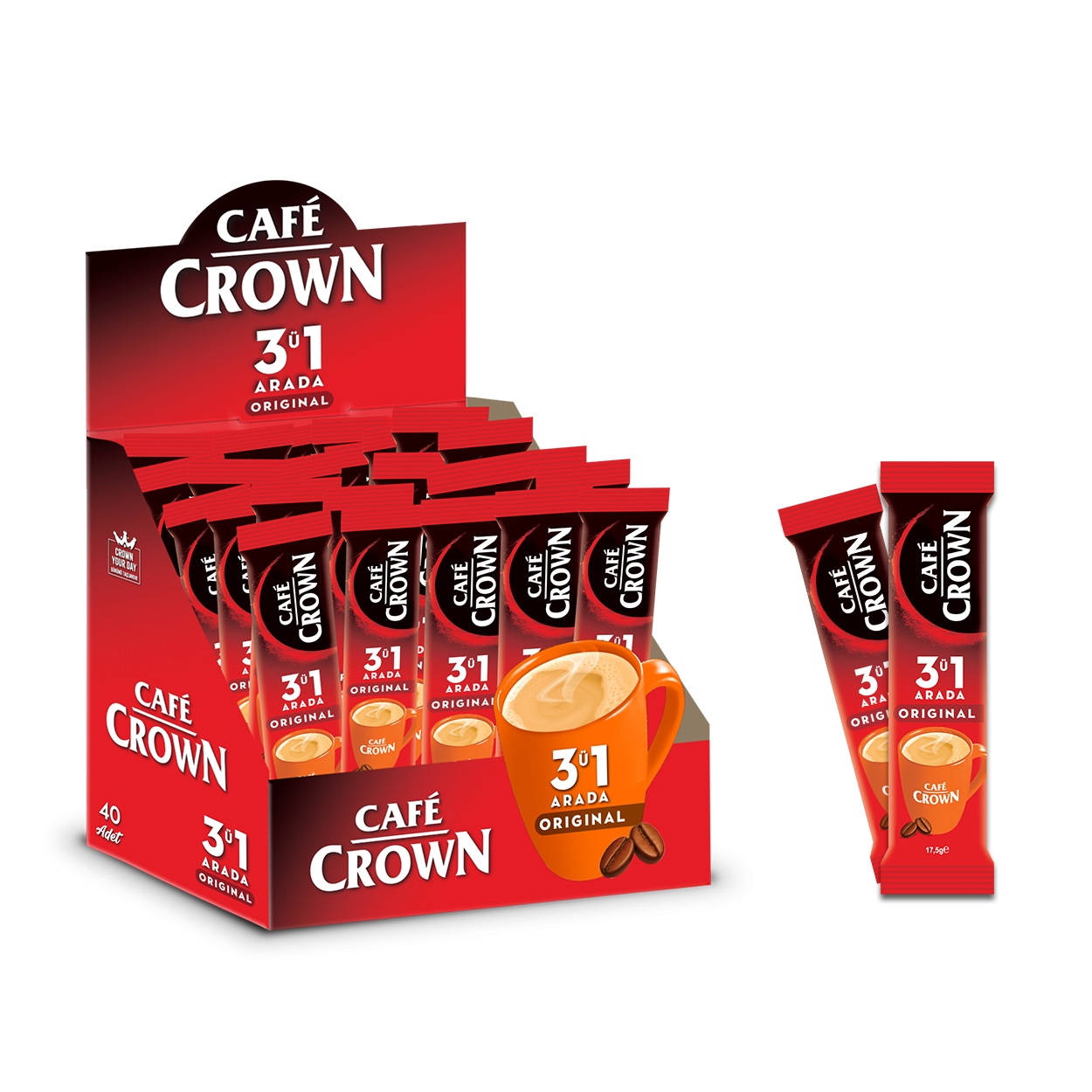 Cafe Crown 3’ü 1 Arada Kahve – 17.5G-DISPLAY