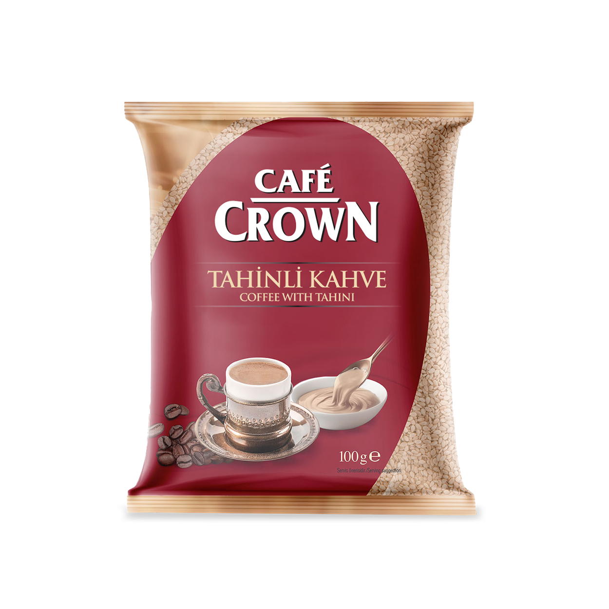 Cafe Crown Türk Kahvesi – 100G WITH TAHINI