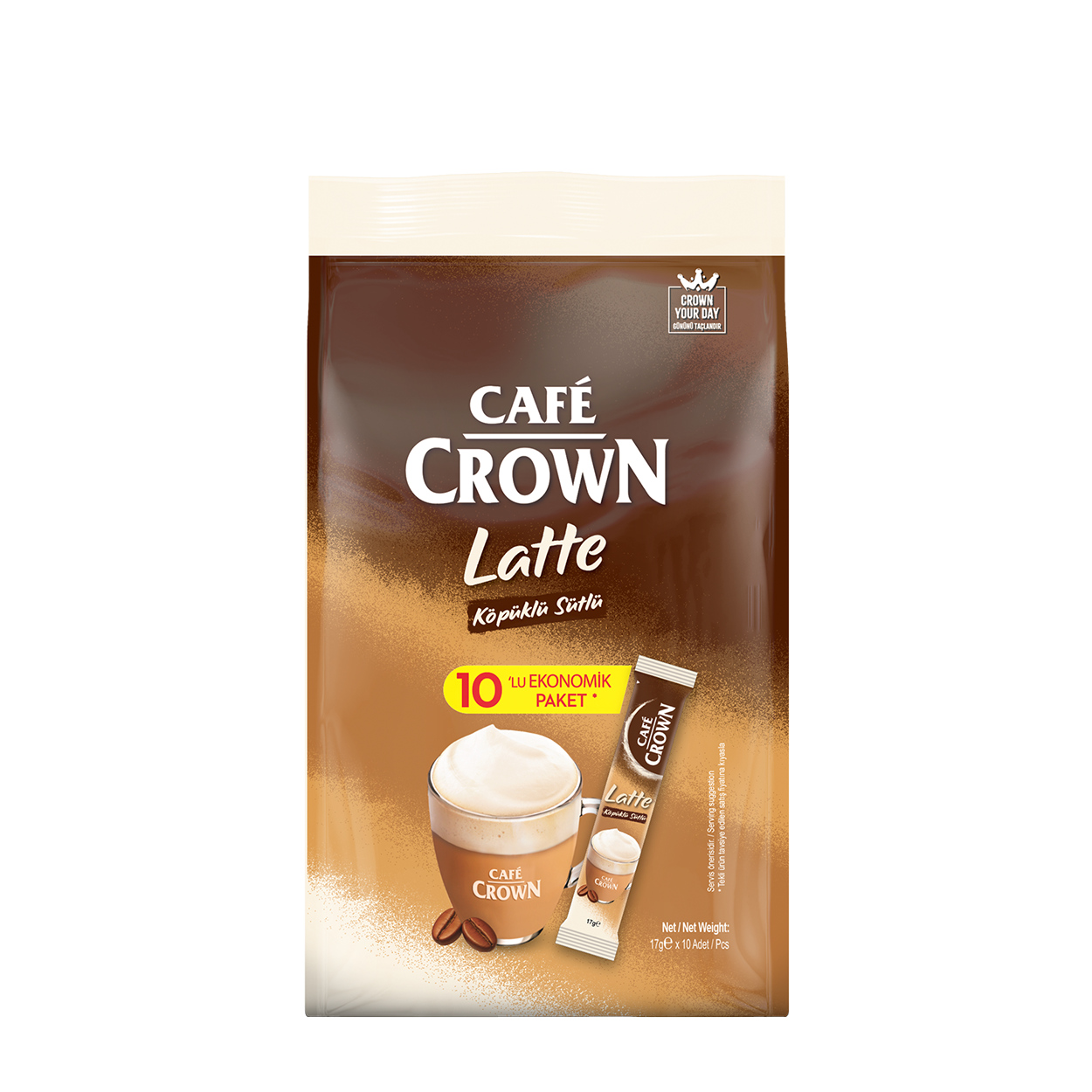 Cafe Crown Latte – 17G-PAKET