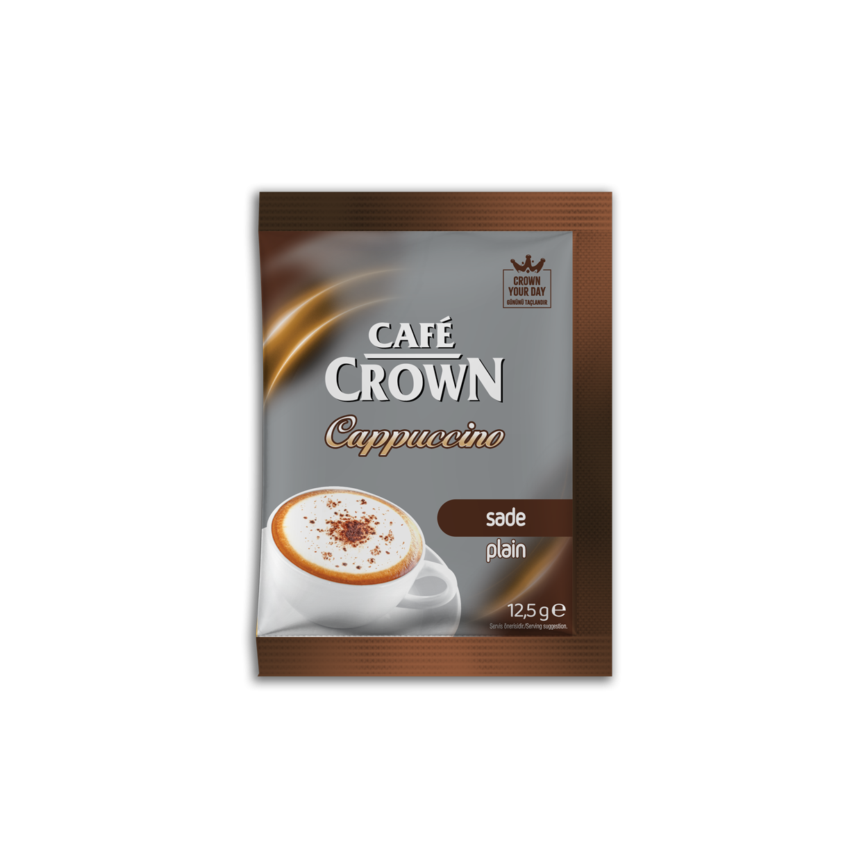 Cafe Crown Cappuccino – 12,5G NO ADDED SUGAR-PAKET