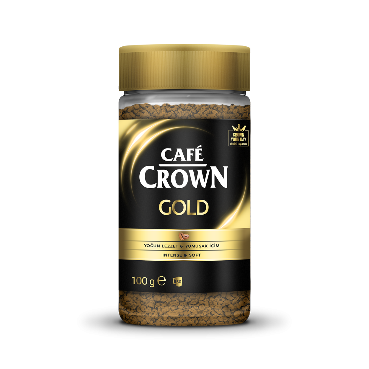Cafe Crown Gold Kahve – 100G KAVANOZ