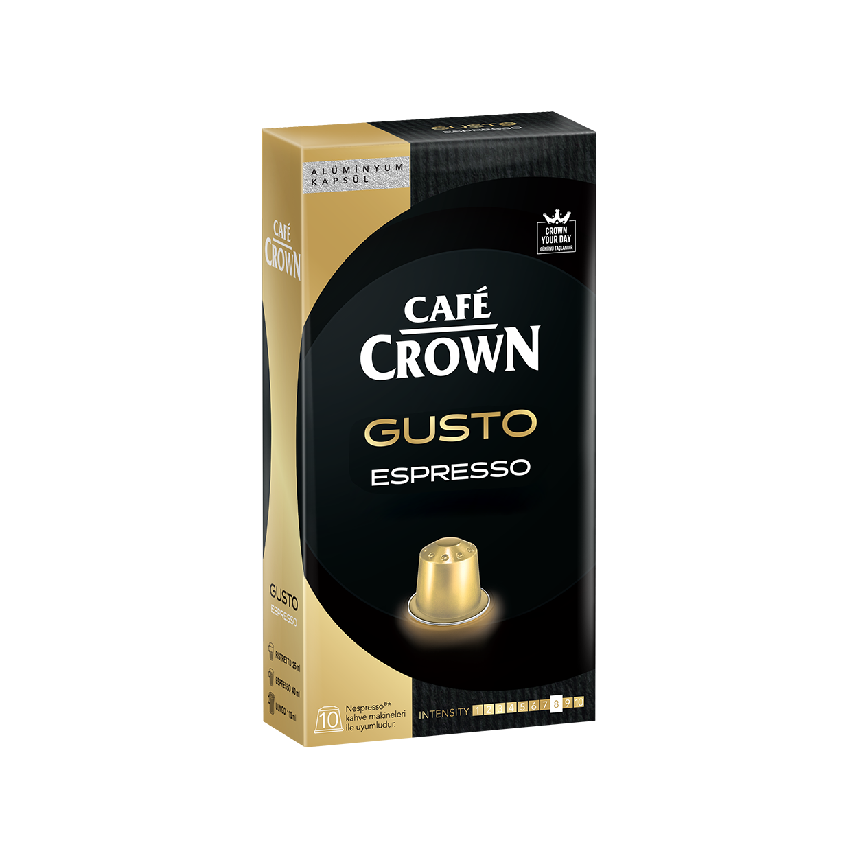 Cafe Crown Espresso – 52G GUSTO