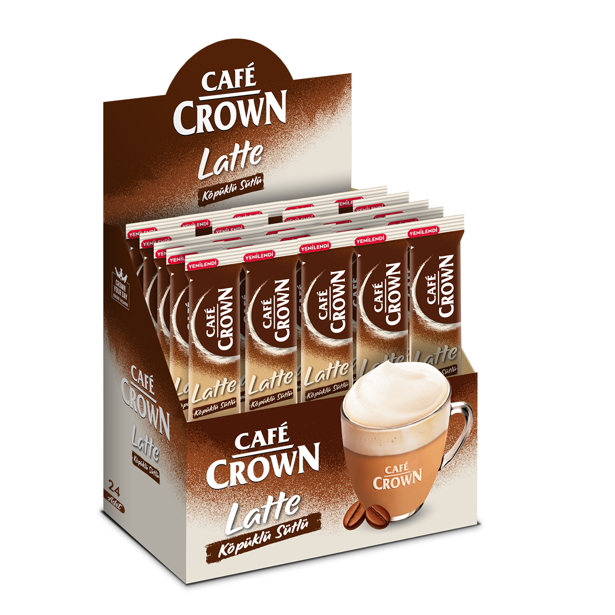Cafe Crown Latte – 17G-DİSPLAY
